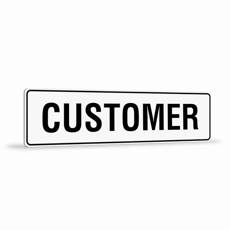 Property - Customer Sign