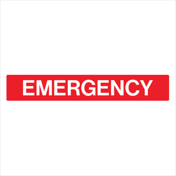 Property - Emergency Sign