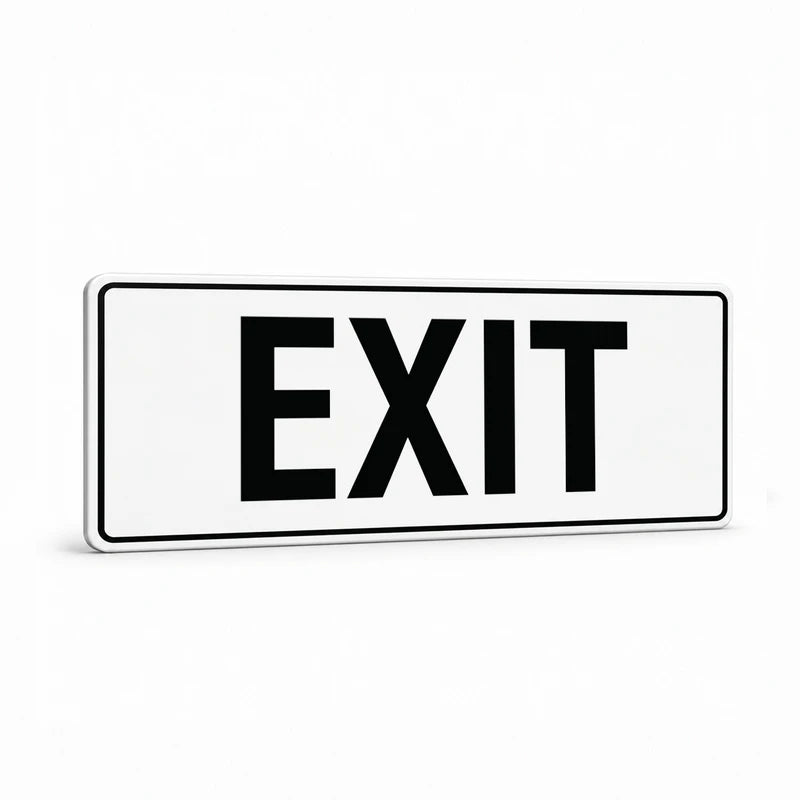 Property - Exit Sign