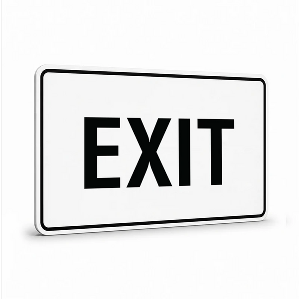 Property - Exit v2 Sign