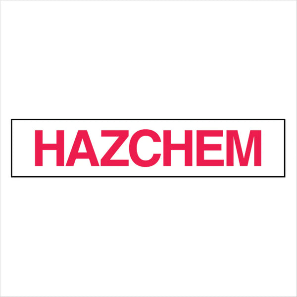 Property - Hazchem Sign