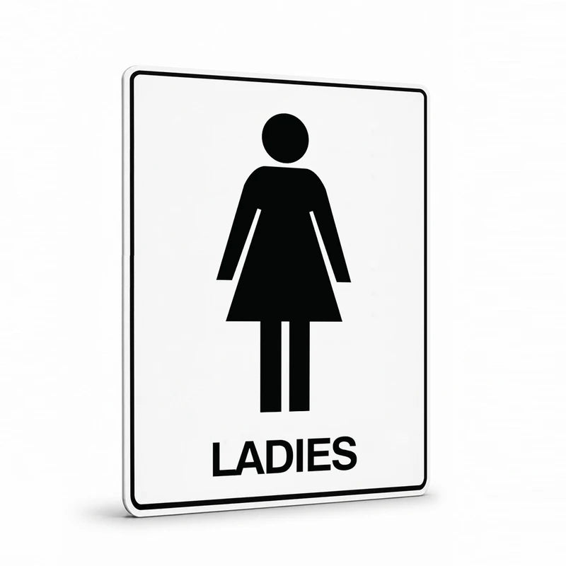 Property - Ladies with symbol Sign