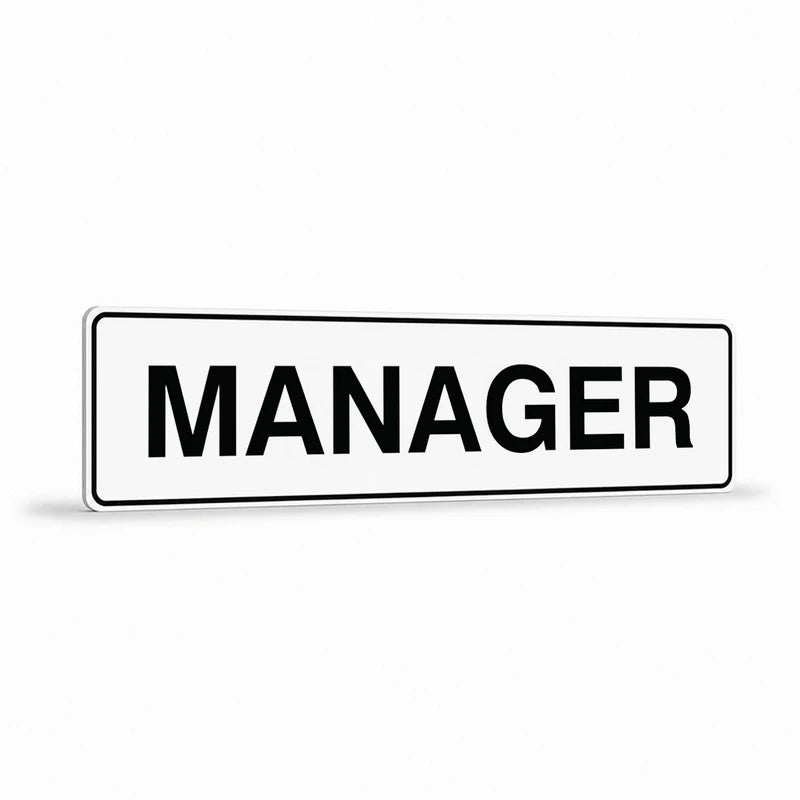 Property - Manager Sign