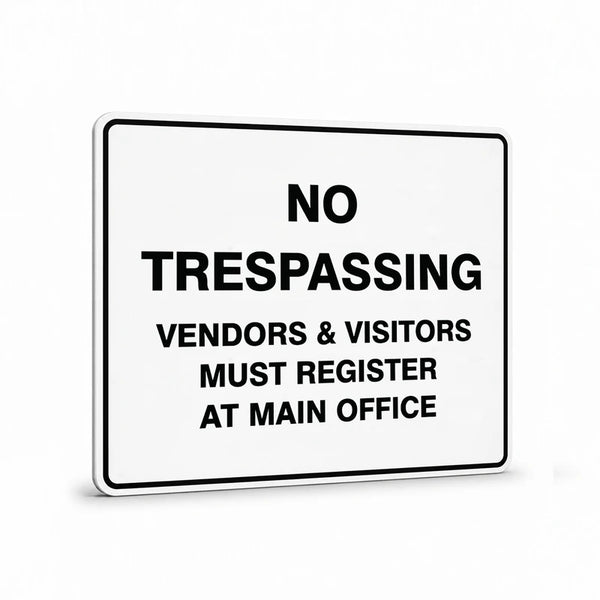 Property - No Trespassing Sign