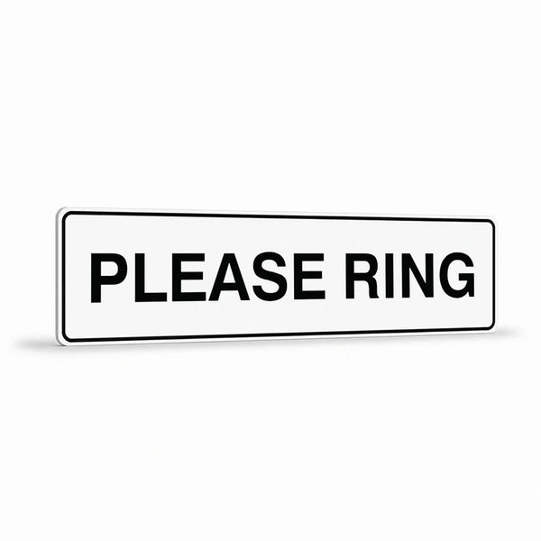 Property - Please Ring Sign