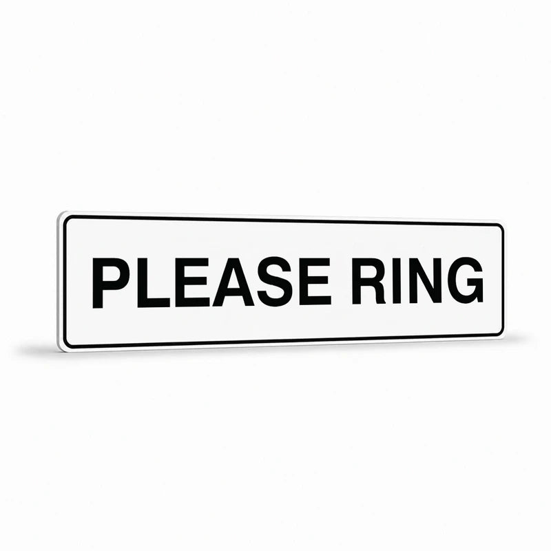 Property - Please Ring Sign