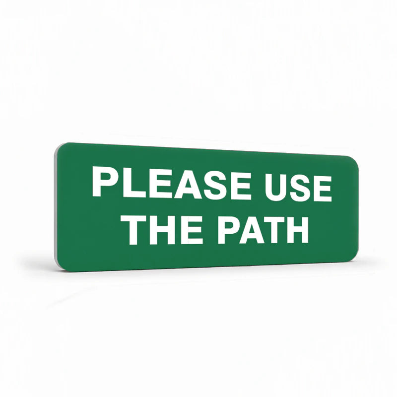 Property - Please Use The Path Sign