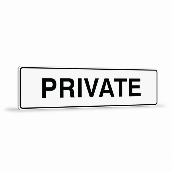 Property - Private Sign