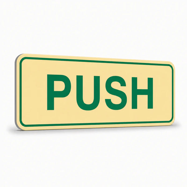 Property - Push Sign