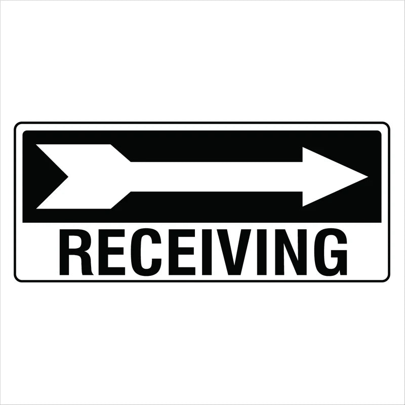 Property - Receiving Right Arrow Sign