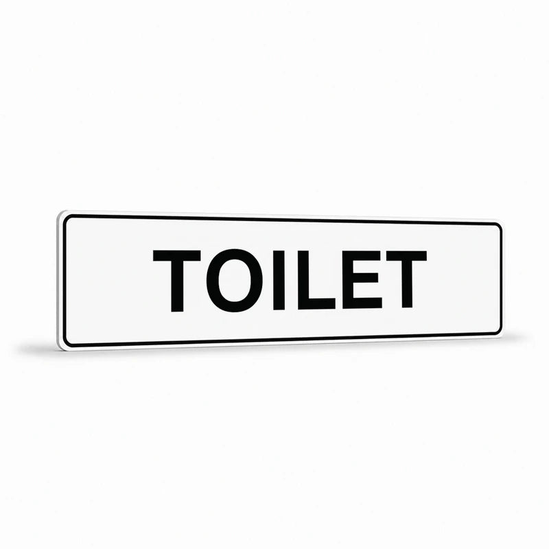 Property - Toilet Sign