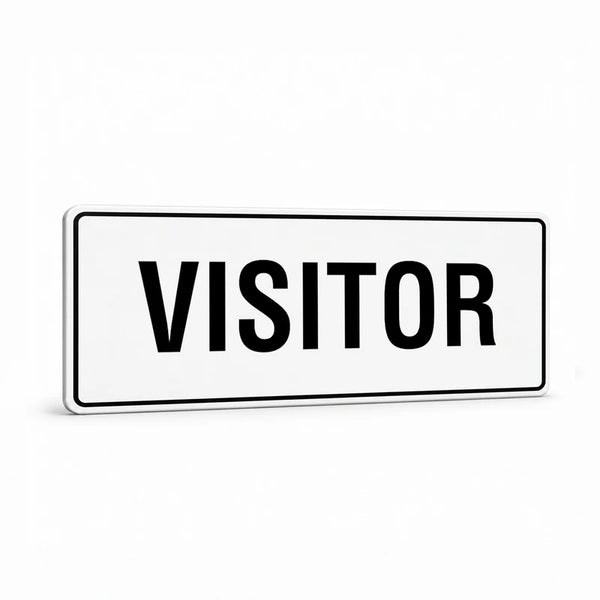 Property - Visitor Sign