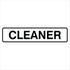 Property - Cleaner Sign