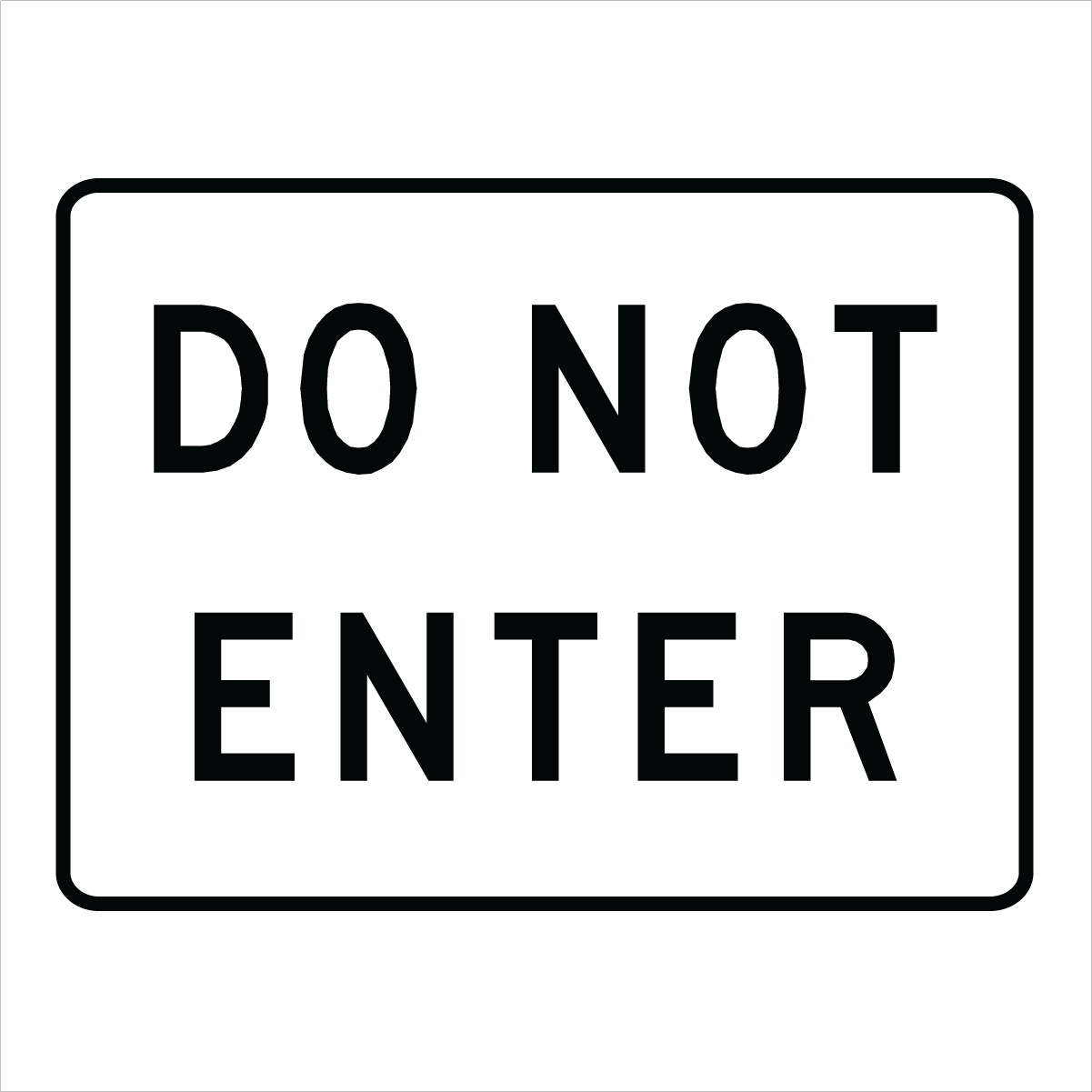 Property - Do Not Enter Sign