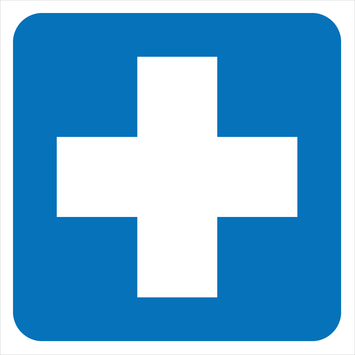 Property - First Aid Symbol Sign