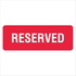 Property - Reserved Sign