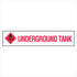 Property - Underground Tank with symbol Sign