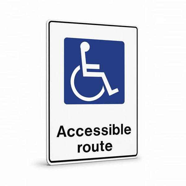 Public Area - Accessible Route Sign