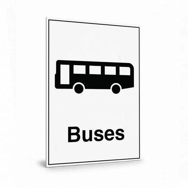 Public Area - Buses Sign