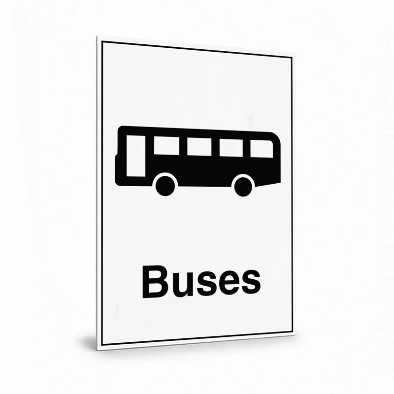 Public Area - Buses Sign