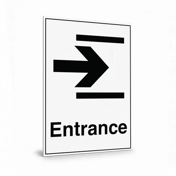 Public Area - Entrance Right Arrow Sign