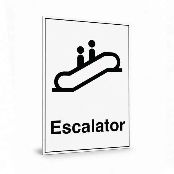 Public Area - Escalator Sign