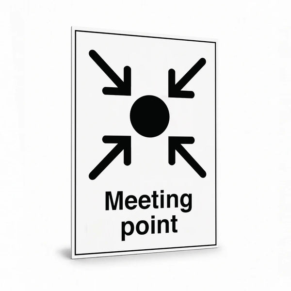 Public Area - Meeting Point Sign
