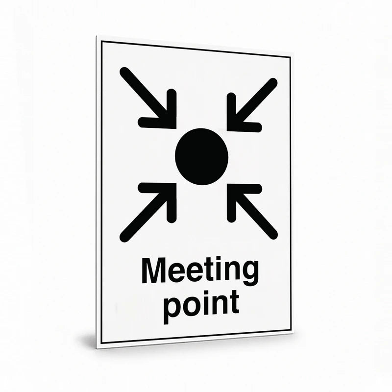 Public Area - Meeting Point Sign