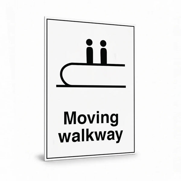 Public Area - Moving Walkway Sign