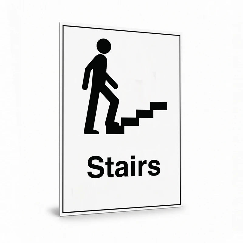 Public Area - Stairs Sign