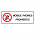 Public Area - Mobile Phones Prohibited Sign