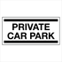Public Area - Private Car Park Sign