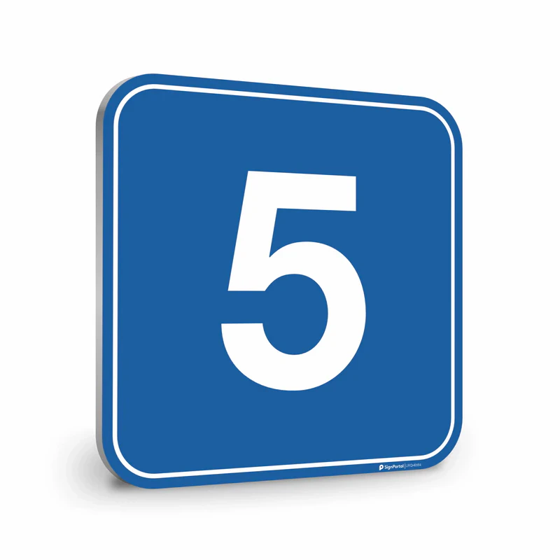 Office - 5 Sign