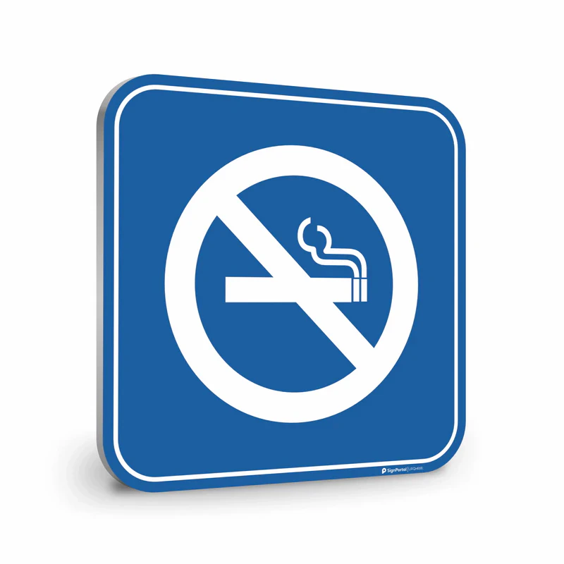Office - No Smoking Graphic Sign