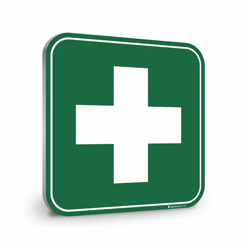 Office - First Aid Graphic Sign