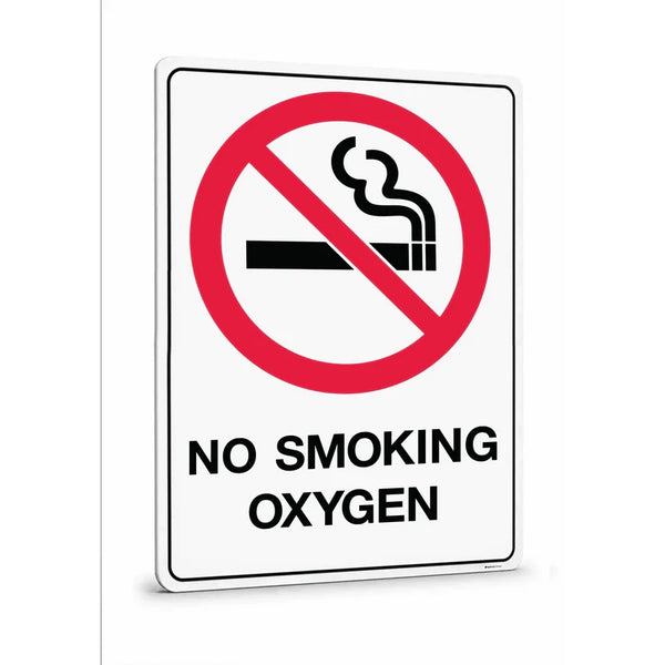 Prohibition - No Smoking Oxygen Sign