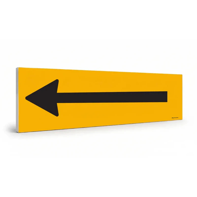 Traffic & Parking - Long Arrow Sign