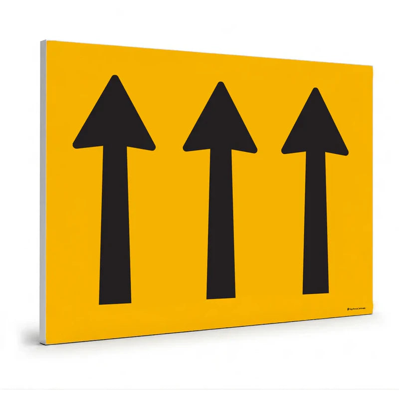Traffic & Parking - 3 Lane Status Swing Stand Sign