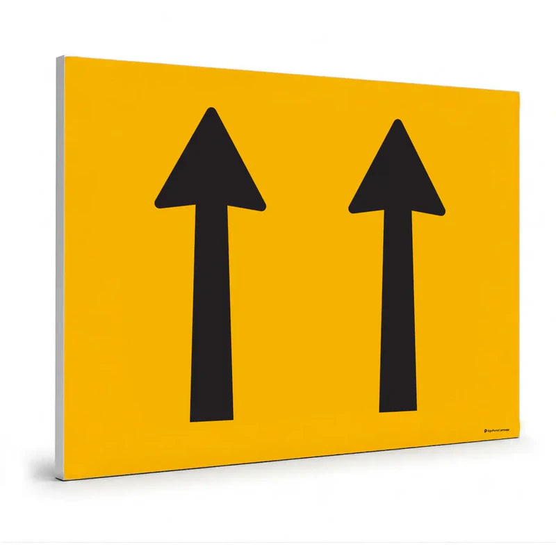 Traffic & Parking - 2 Lane Status Swing Stand Sign