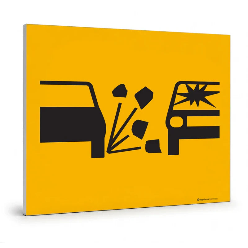Traffic & Parking - Loose Stones Picto Swing Stand Sign