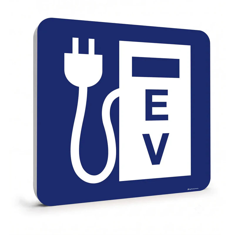 Traffic & Parking - Parking Electric Vehicle Charging Station Picto Only Sign