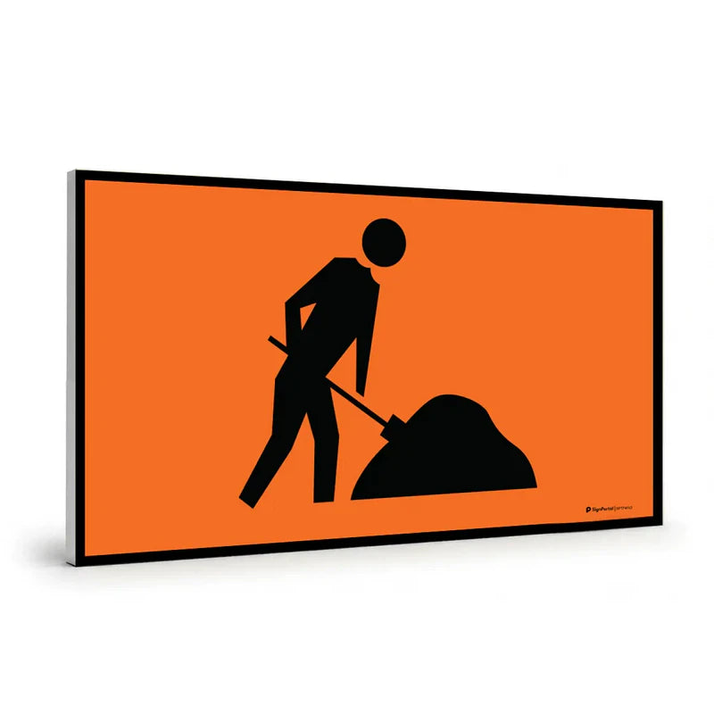 Traffic & Parking - Temporary Roadwork Sign