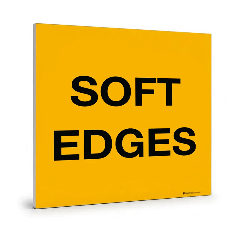 Traffic & Parking - Soft Edges Sign