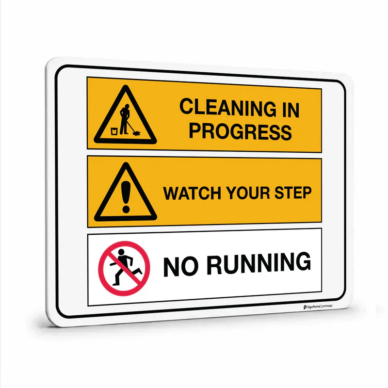 Traffic & Parking - Multiple Message - Cleaning Sign