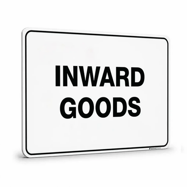 Warehouse & floor - Inward Goods Sign