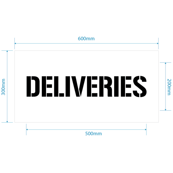 Deliveries Stencil