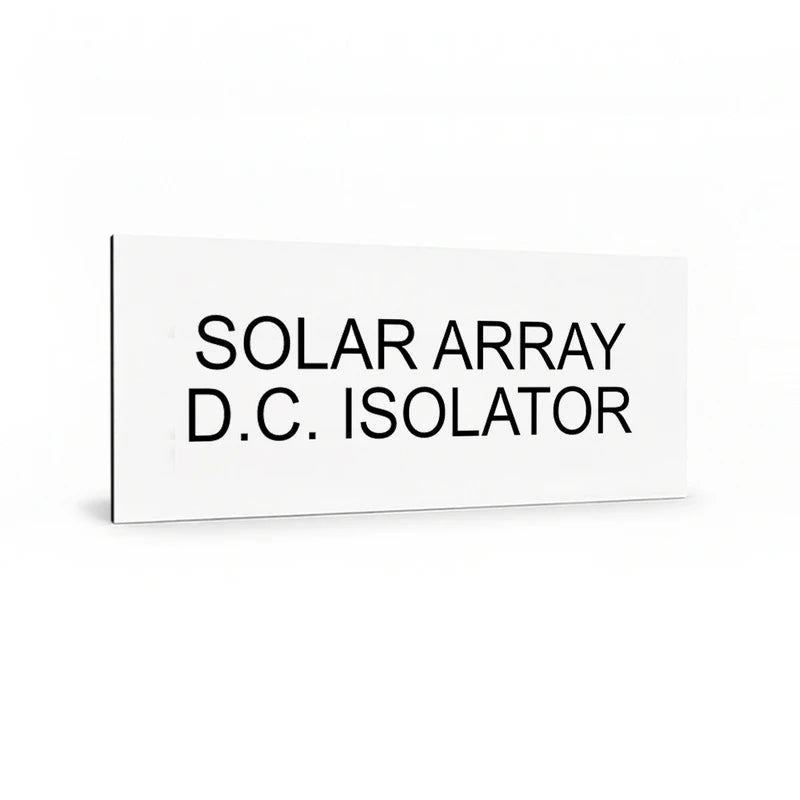 Solar Array DC Isolator