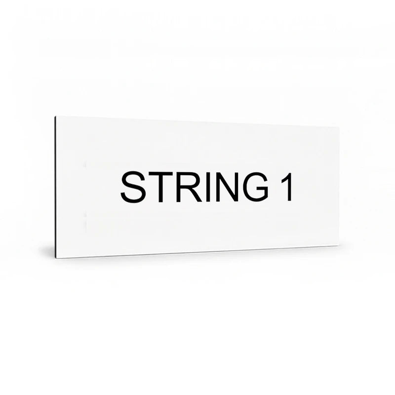 String 1 to 25