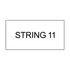 String 1 to 25