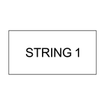 String 1 to 25